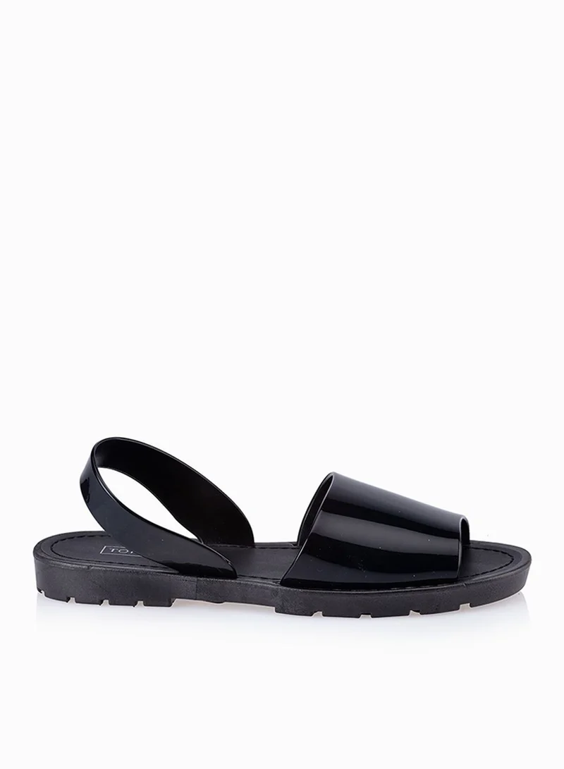 TOPSHOP HIP Sling Back Jelly Sandals