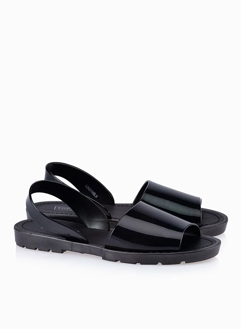 TOPSHOP HIP Sling Back Jelly Sandals