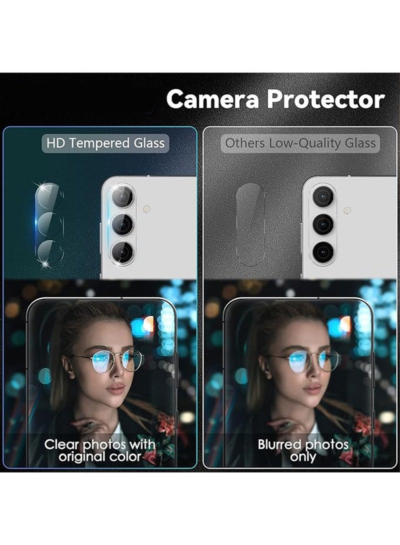 1 Pack Camera Lens Protector for Samsung Galaxy S23 FE With 9H Ultra Thin Tempered Glass Cover Anti-Scratch & Case Friendly [Not Affect Flash & Night Shot], Transparent  - Image 3