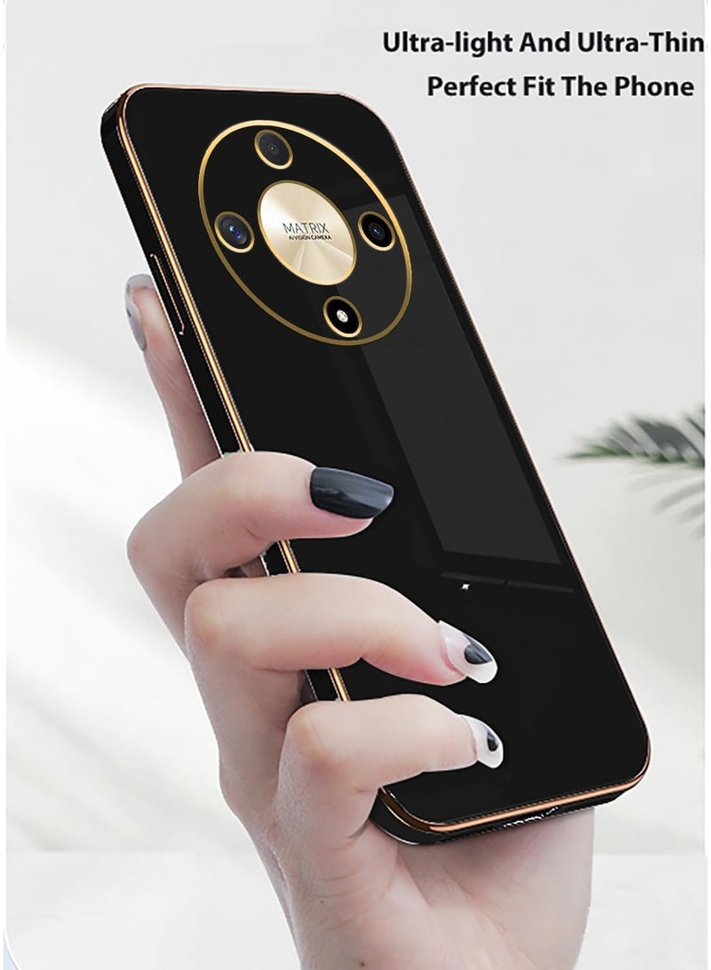 دكينج للشرف X9D حالة, غطاء الهاتف الفاخر / حالة للشرف X9d, شرف X9d خفيفة الوزن رقيقة صدمة حالة الهاتف الأسود - Image 2