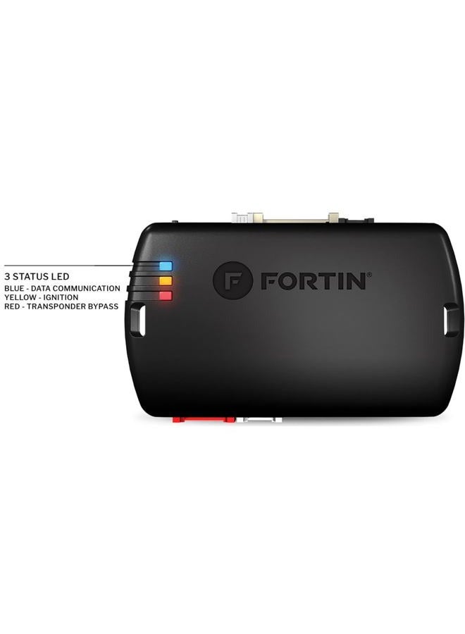 Fortin نظام بدء تشغيل السيارة عن بُعد EVO-FORT1 المستقل للسيارات فورد بمفتاح معدني دائري IKT - Image 5