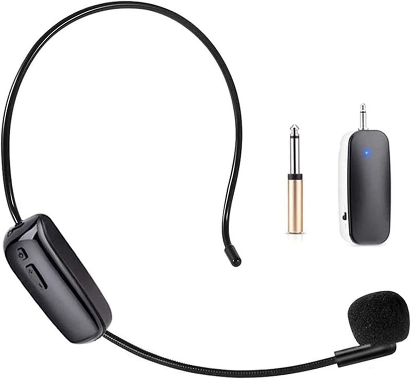 MAKINGTEC Wireless Microphone Headset, UHF Wireless Mic Headset and Handheld 2 in 1, 165 ft Range for Voice Amplifier, Stage Speakers Teacher Tour Guides Fitness Instructor - Image 1