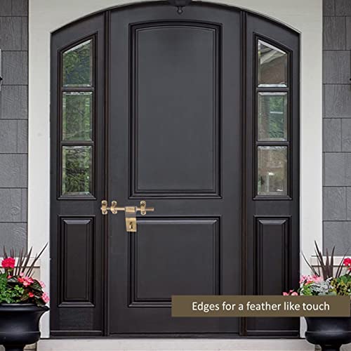 Atom 12 Inch Zinc Aldrop | Fancy Aldrop for Door Fittings Kit, Door Accessories | Brass Antique Finish (WZA005) - Image 5