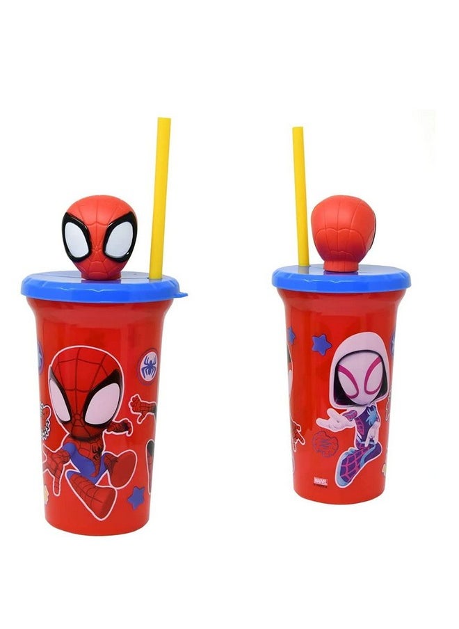 Zak Designs - Inc. Spidey And Friends 15Oz Buddy Sips - Image 1