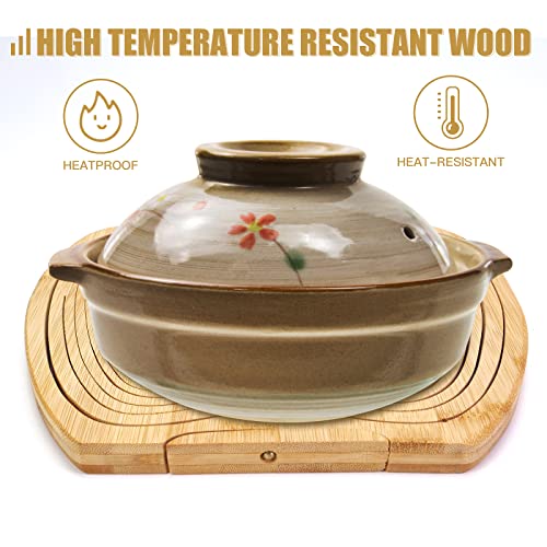 MYOSOTIS Foldable Fruit Basket Gift Bamboo Fruit and Veggie Basket,Fruit Bowl Holder Dried Fruit Basket For Christmas decorations Holiday Party Mom Gifts (Apple) - Image 4