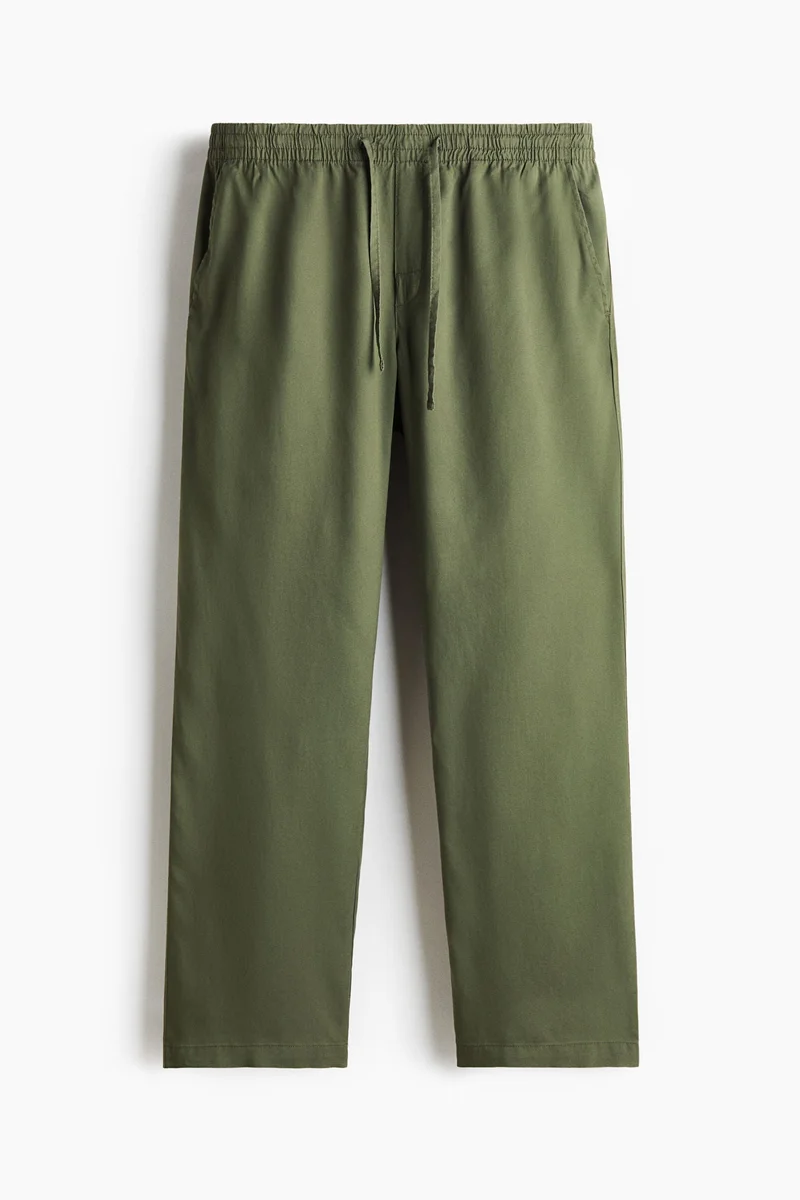 H&M  Relaxed Fit Lyocell trousers for Men | Best Price UAE
