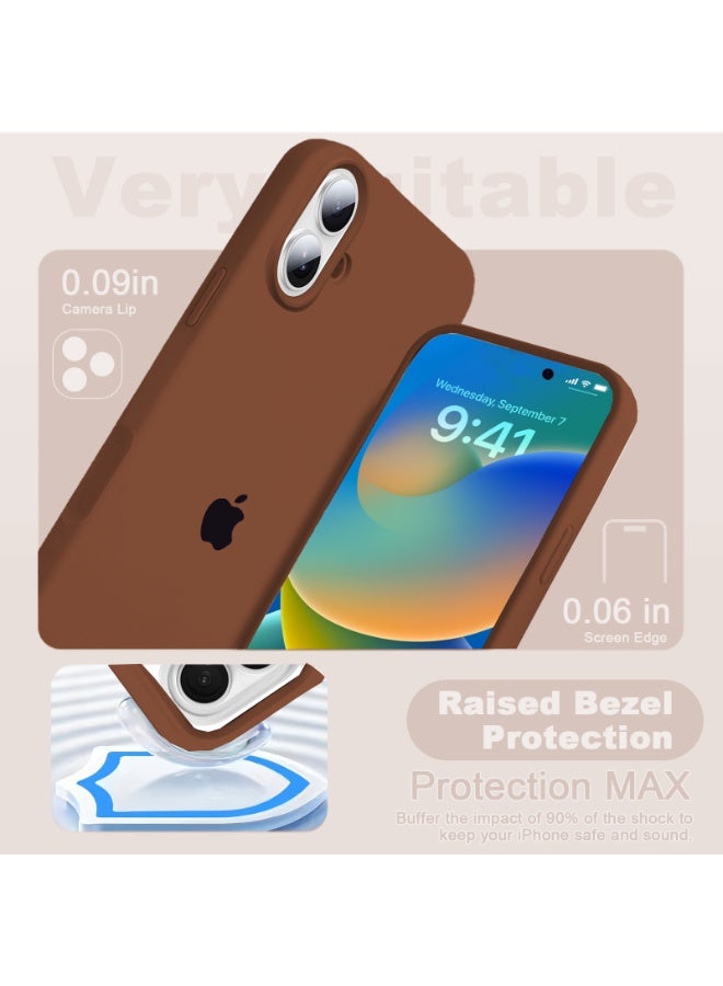 أوللاي آيفون 17 حالة واقية ، مادة السيليكون ، مقاومة للصدمات مع حماية عدسة الكاميرا وتغطية زر التحكم ، غطاء واقي للهاتف المحمول المضاد للصدمة ، متوافق مع إكسسوارات MagSafe - Image 3