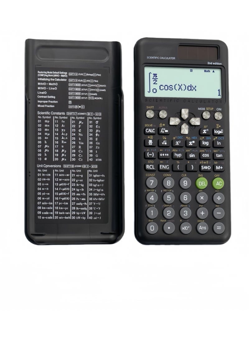 Generic Fx-991Es Plus 2nd Edition Scientific Calculator Black  - Image 1