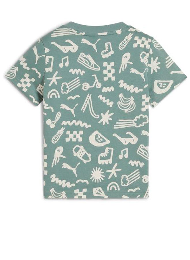 PUMA - Kids Sandy Adventures Aop T-Shirt - Image 1
