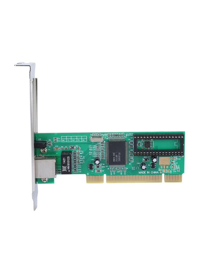 Thoraya - PCI One port  Realtek 8169 PCI Network Card 10/100/1000Mbps Gigabit Ethernet - Image 1