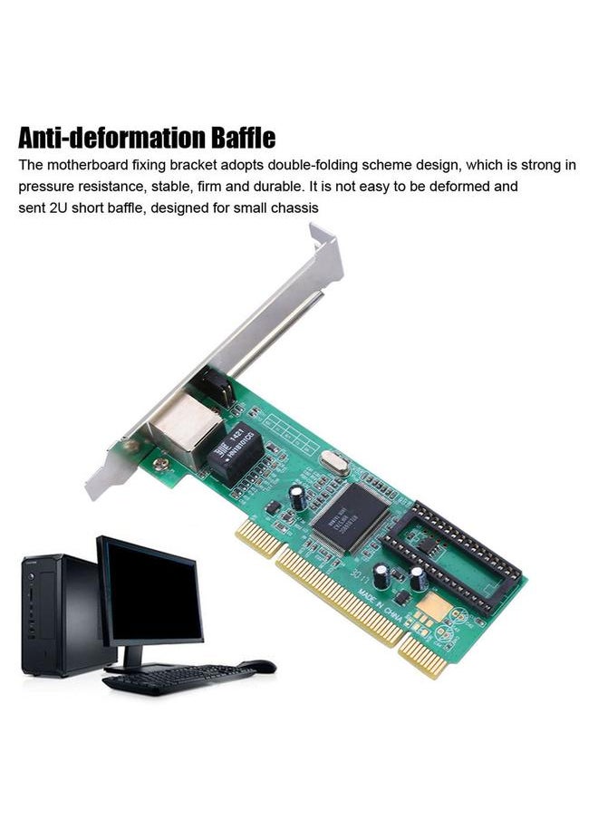 Thoraya - PCI One port  Realtek 8169 PCI Network Card 10/100/1000Mbps Gigabit Ethernet - Image 1