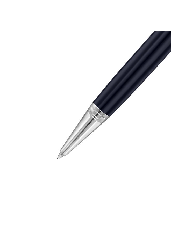 Ducati Stile Blue Pen with Silver Trims for Men - Image 3