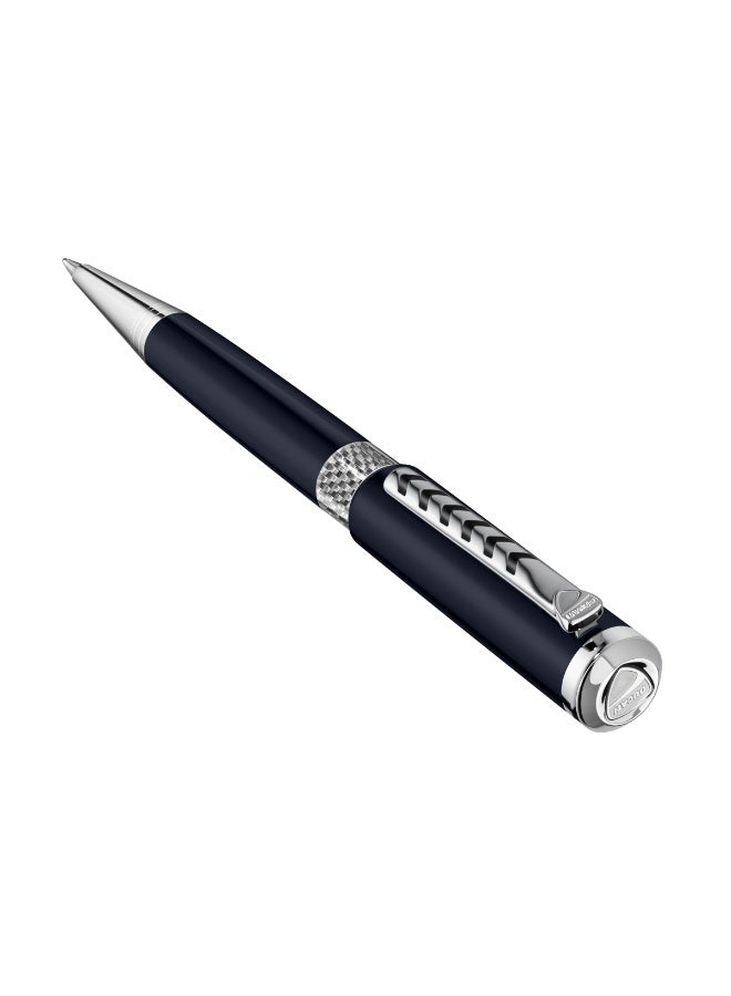 Ducati Stile Blue Pen with Silver Trims for Men - Image 2