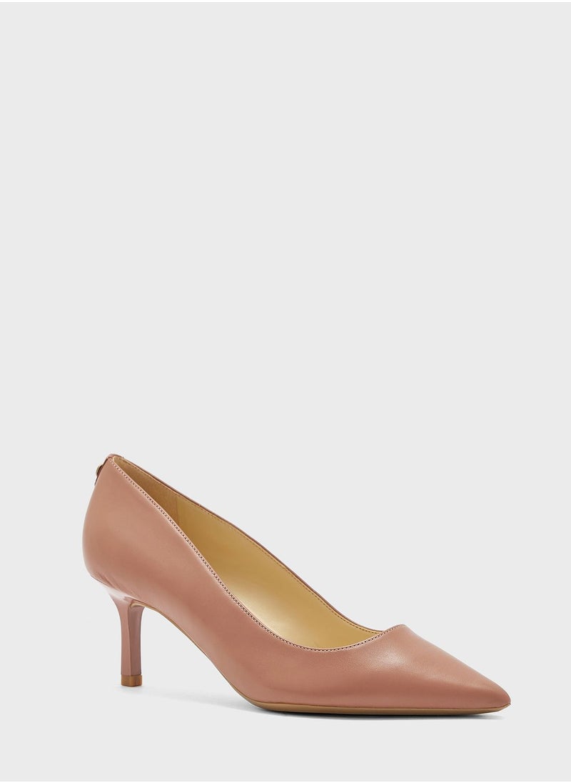 NINE WEST - Pointed Toe Low Heel Pumps - Image 1