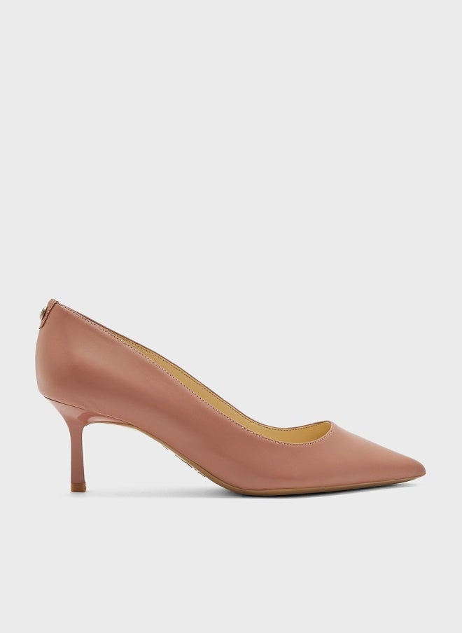 NINE WEST Pointed Toe Low Heel Pumps - Image 1