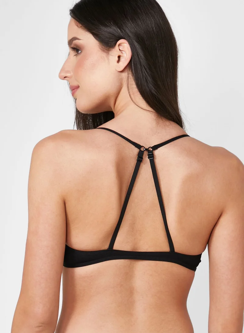Cotton On Body 2 Pack Seamless Rib Triangle Bralette