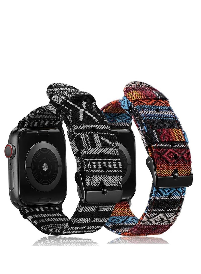 Nylon Straps For Apple Watch Band - Image 2