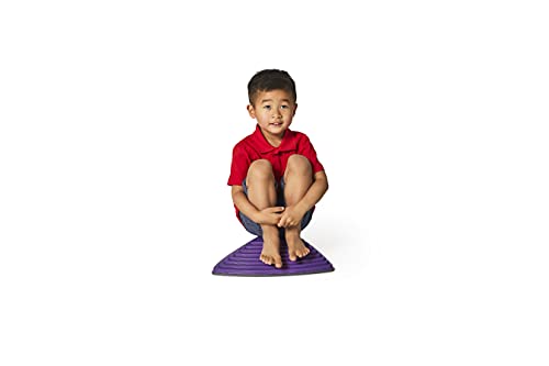 GONGE River Stones - The Original Kids Play Stepping Stones for Balance and Coordination, Non-Slip bottom, Stackable, for Indoor and Outdoor, Set of 6 - Vibrant - Image 3