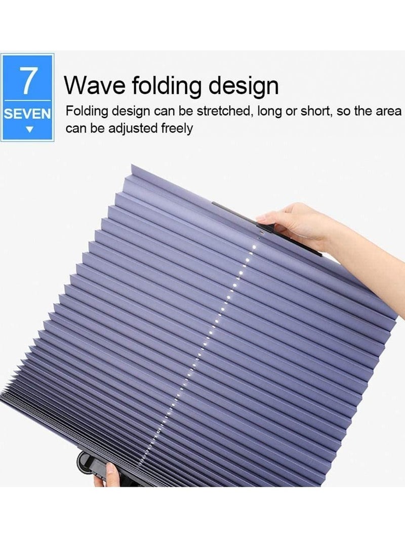 AS SEEN ON TV - Retractable Foldable Windshield Sunshade UV Protection For Car Window 70Cm - Image 1