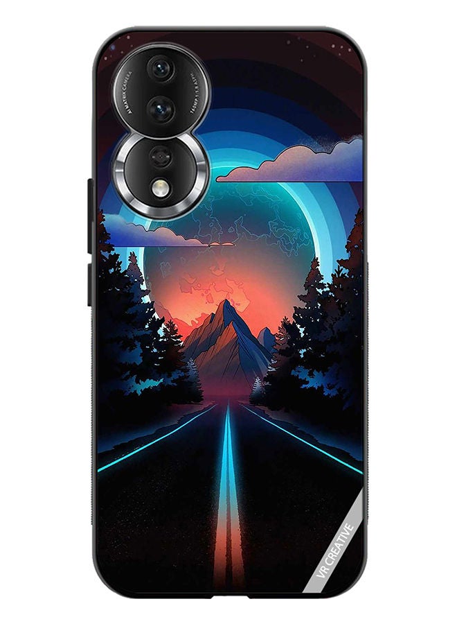 VR CREATIVE Protective Case Cover For Honor 80 Road To Paradise Design Multicolour - Image 1