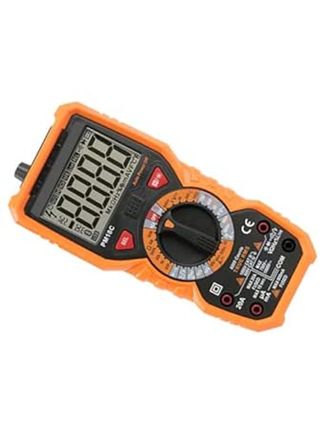 Digital Multimeter Voltmeter Ammeter Ohmmeter Tester with LCD Backlight and Protective Case - Image 1