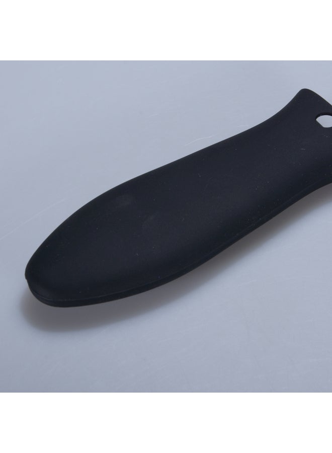 Loquat Non-Slip Silicone Hot Handle Holder Potholder Cast Iron Skillet Grip Sleeve Cover Black 14*14*14cm - Image 3