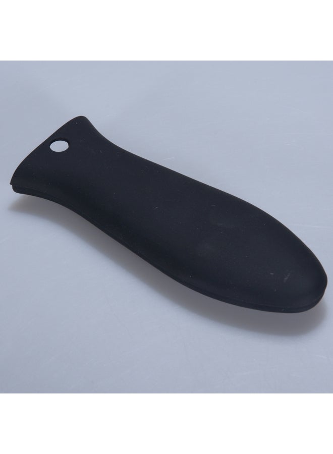 Loquat Non-Slip Silicone Hot Handle Holder Potholder Cast Iron Skillet Grip Sleeve Cover Black 14*14*14cm - Image 4
