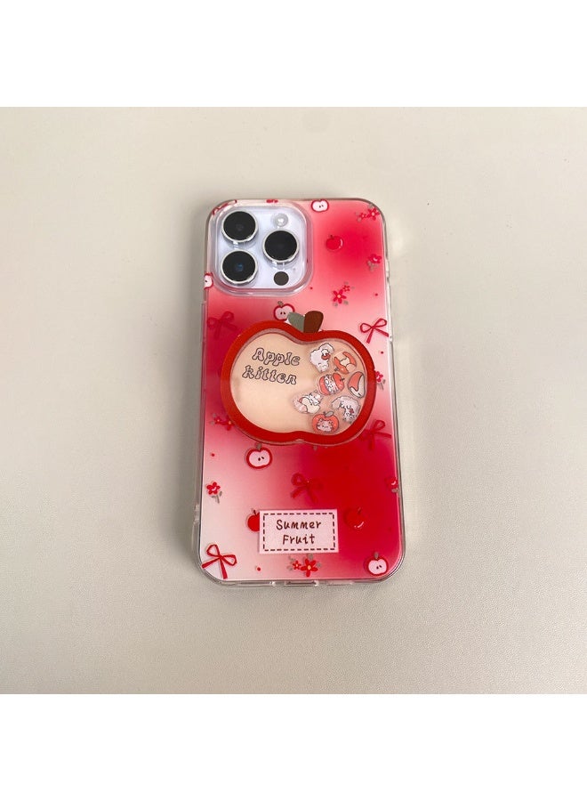 NIBEMINENT Rocking Horse Protective TPU Case Cover For iPhone 16 Pro, Summer Fruit With Shaker Rack - Image 1