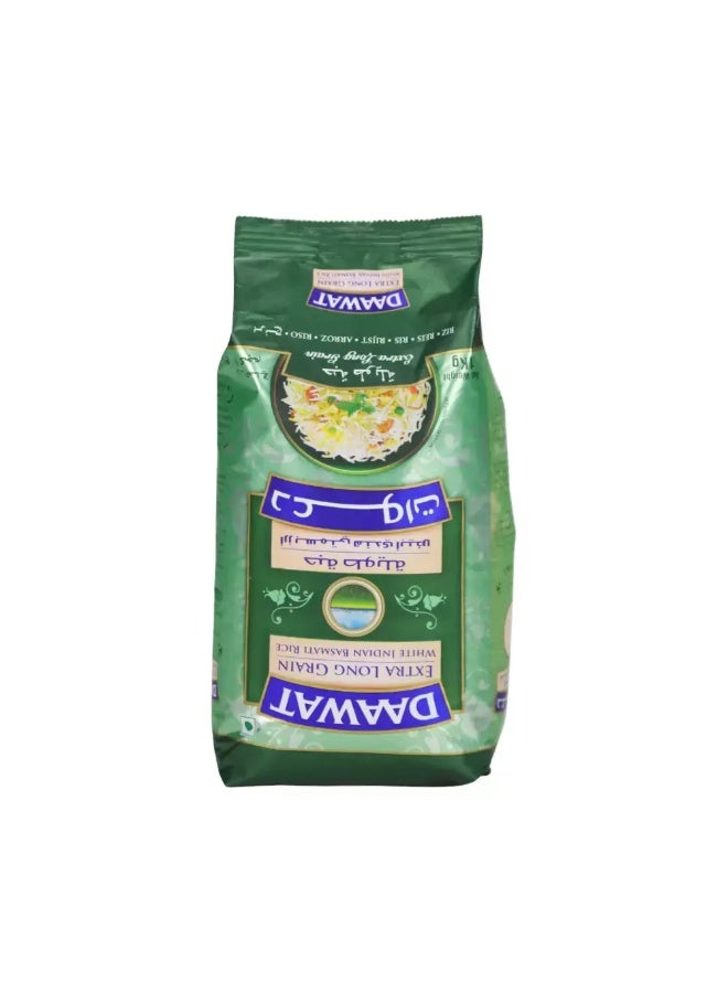 Daawat Extra Long Grain White Indian Basmati Rice- 1000 gm - Image 1