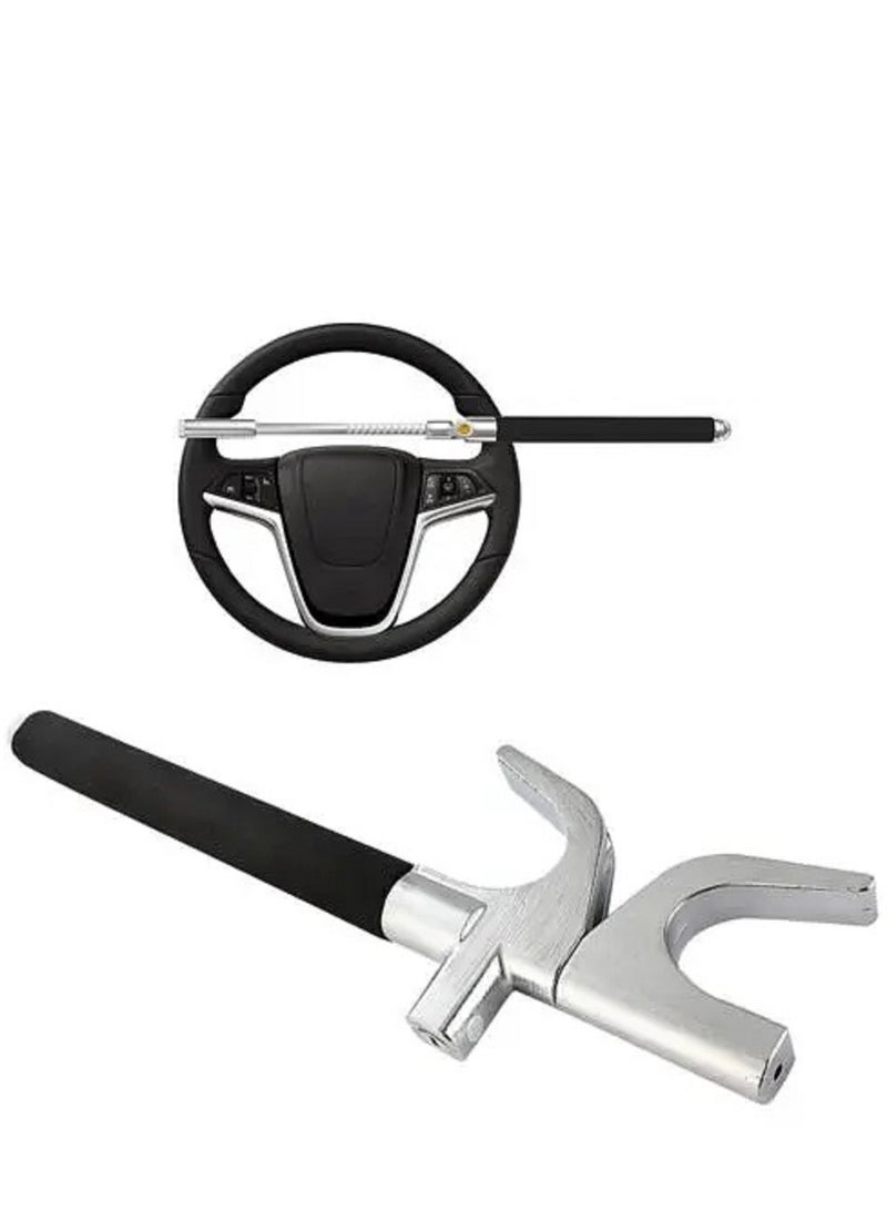 Steering Wheel Lock,  Anti Theft Device for Cars - Image 1