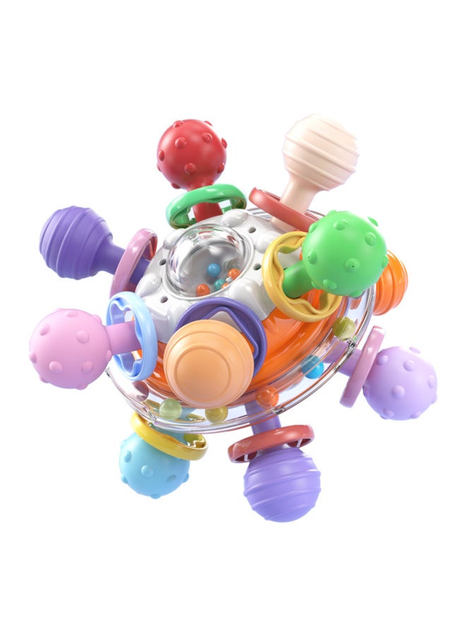 ألعاب الأطفال 0-1 سنة لغز التعليم المبكر للأطفال طحن الغراء مانهاتن اليد فهم الكرة التدريب خشخشة عبر الحدود اللون: أرجواني - Image 4