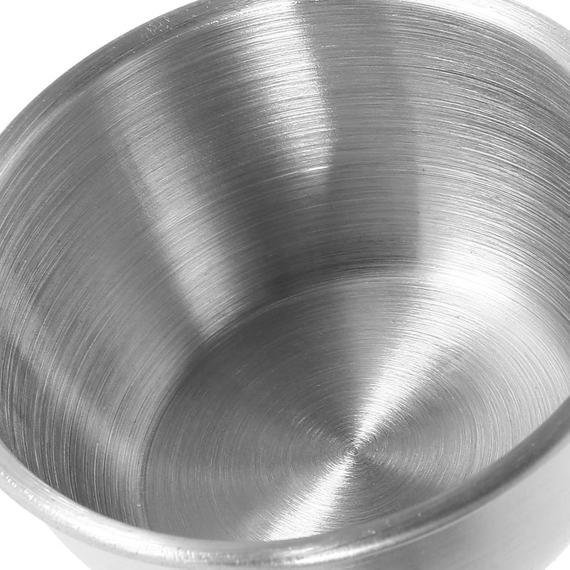 ABOOFAN 6pcs 50ml Stainless Steel Sauce Containers Condiment Cups for Ketchup and Soy Sauce Small Food Seasoning Bowls Sturdy Dining Serveware for Home and Restaurant - Image 3