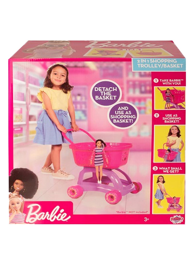 Barbie Shopping Trolley - Image 1
