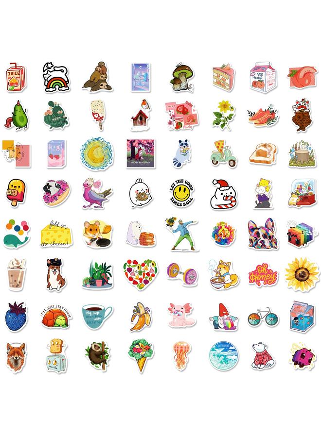 Bluejw 300 Small Fresh Ins Style Cute Stickers Mobile Phone Luggage Notebook Scooter Cup Refrigerator Stickers - Image 5