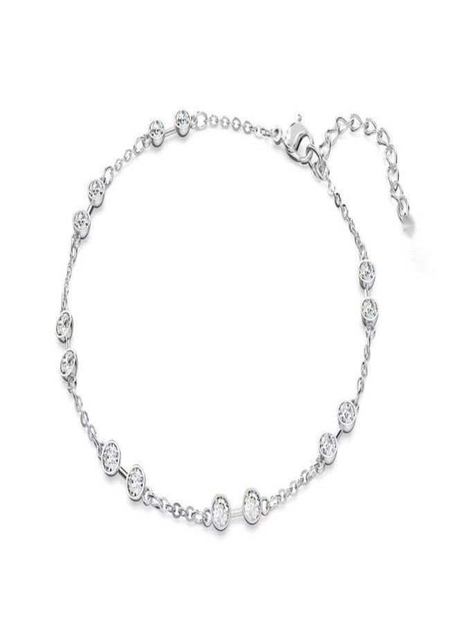 Generic - Remix Collection Strand Round Cut Silver Rhodium Plated - Image 1