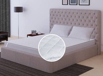 Rajasthan Crafts Premium King Size Double Bed Waterproof Mattress Protector Smooth Air Fabric Fits Up 10 Inch Deep Pocket Breathable Noiseless Cover and Washable (White, 72x78 Inch) - Image 3