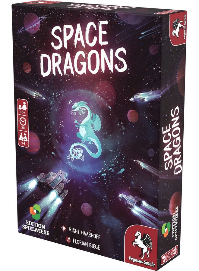 Pegasus Spiele Space Dragons - Card Game 3-5 Players - Card Games for Family - 20 Minutes of Gameplay - Games for Family Game Night - Card Games for Kids and Adults Ages 10+ - English Version - Image 3