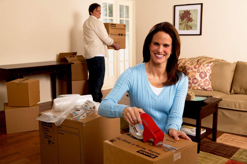 Scotch Packaging Tape Hand Dispenser (DP300-RD) - Image 5