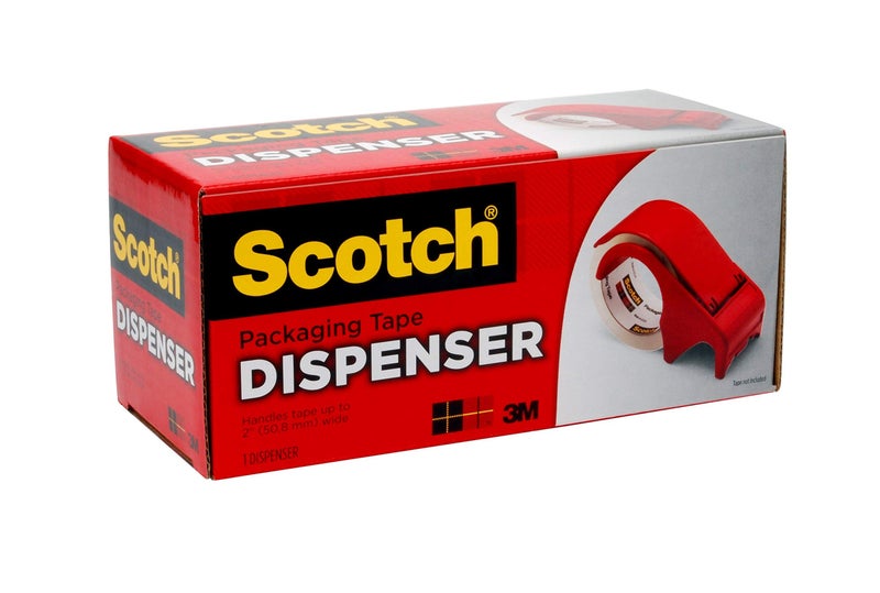 Scotch Packaging Tape Hand Dispenser (DP300-RD) - Image 3