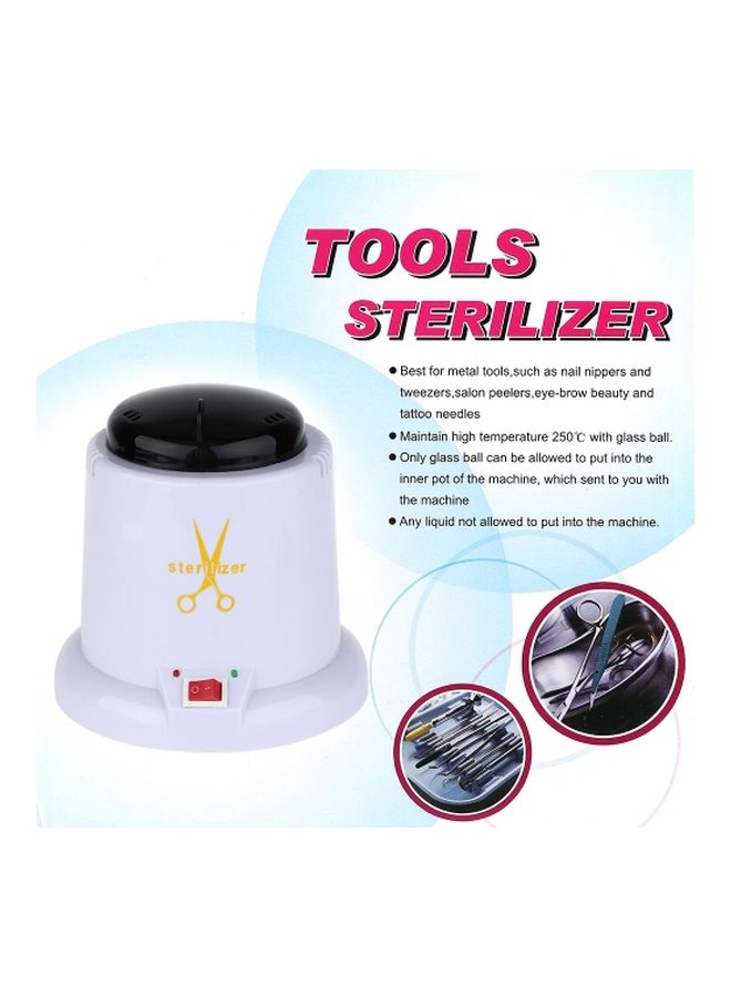 NIBEMINENT Manicure Sterilizer Machine White/Black 480grams - Image 4