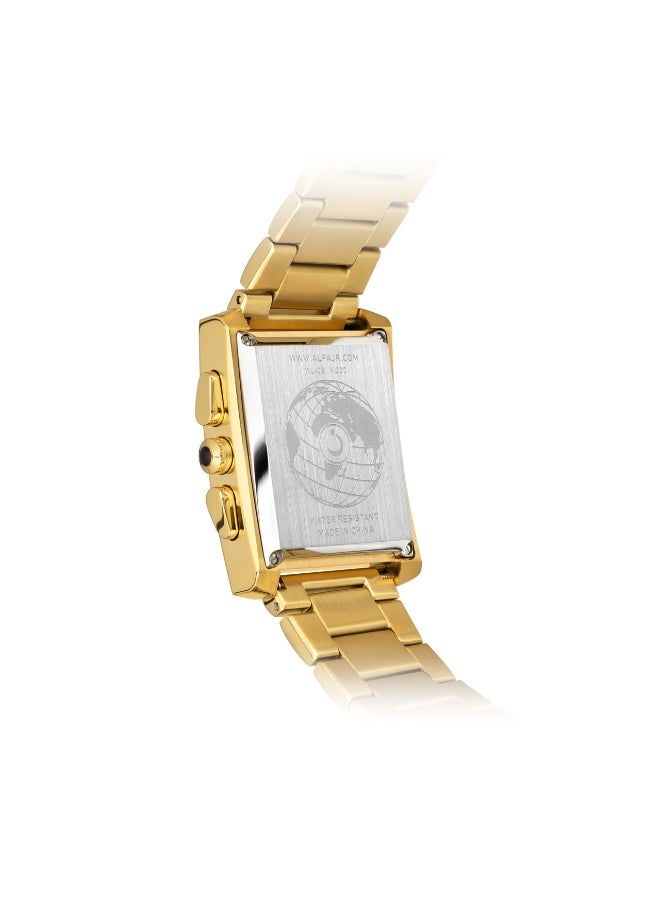 ALFAJR Classic Watch WL-08S Gold - Image 3