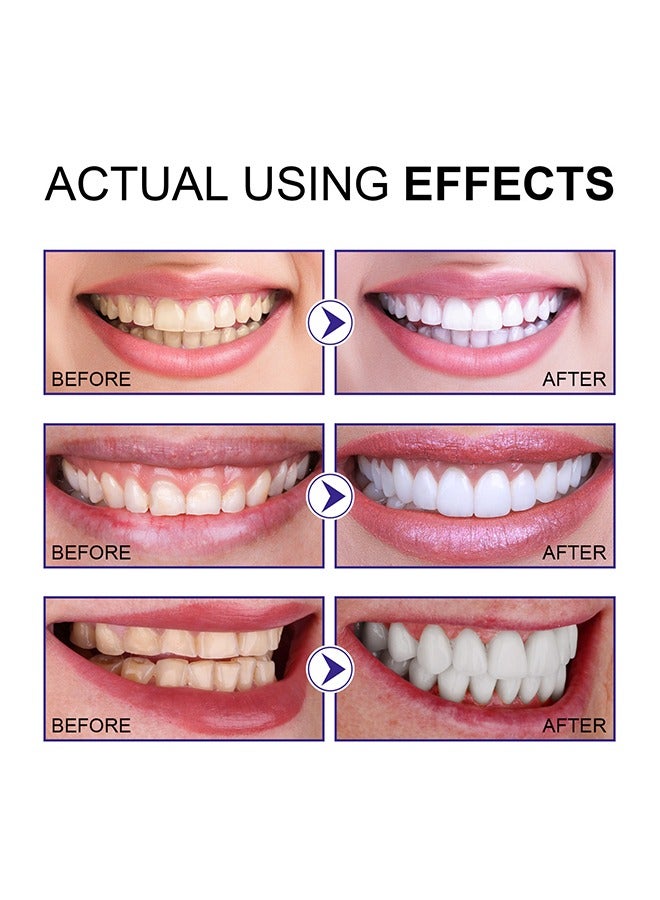 إيلهو بودرة أسنان لمدة 3 أيام ، مزيل بقع الأسنان الساطعة ، مسحوق تبييض تنظيف الأسنان - إزالة فعالة لبقع القهوة 80 مل - Image 3