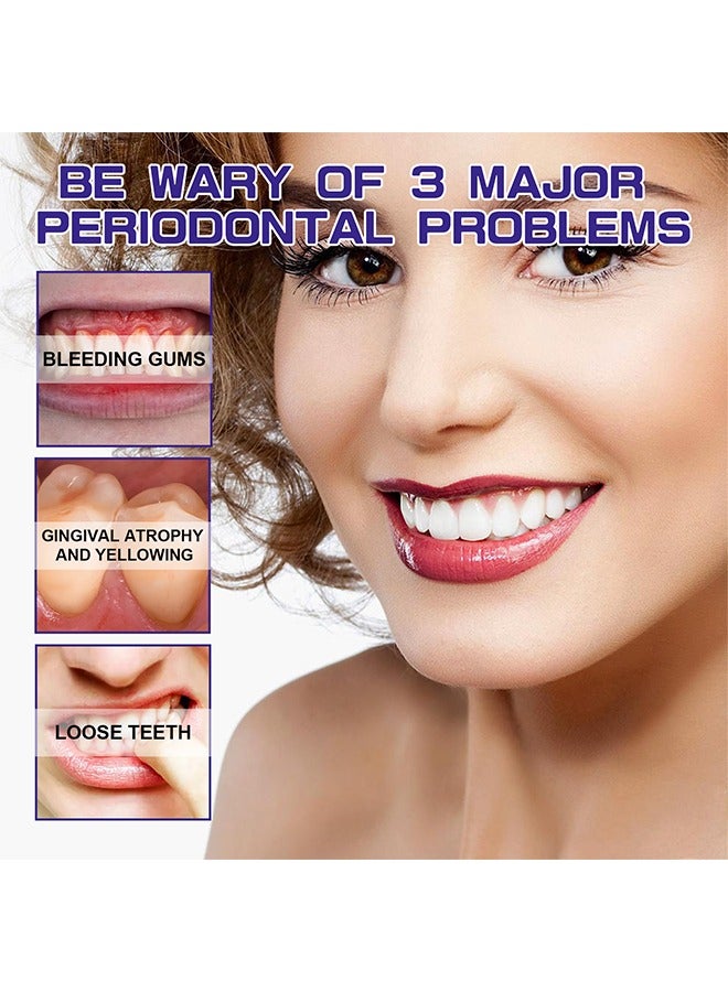 إيلهو بودرة أسنان لمدة 3 أيام ، مزيل بقع الأسنان الساطعة ، مسحوق تبييض تنظيف الأسنان - إزالة فعالة لبقع القهوة 80 مل - Image 5