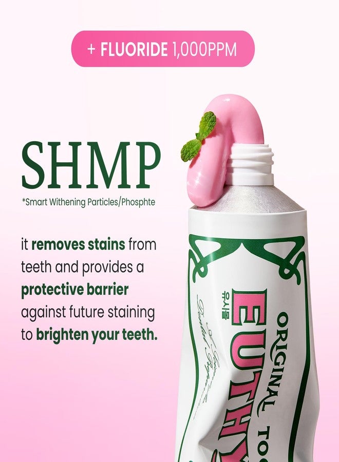EUTHYMOL Whitening Toothpaste Travel Set (1.4fl oz*3, Pack of 3 - Stocking Stuffers. Stain Removal in 2 Weeks, Long-Lasting Freshness for Sensitive Gum & Teeth. Bad Breath, Cavity Prevention. - Image 5