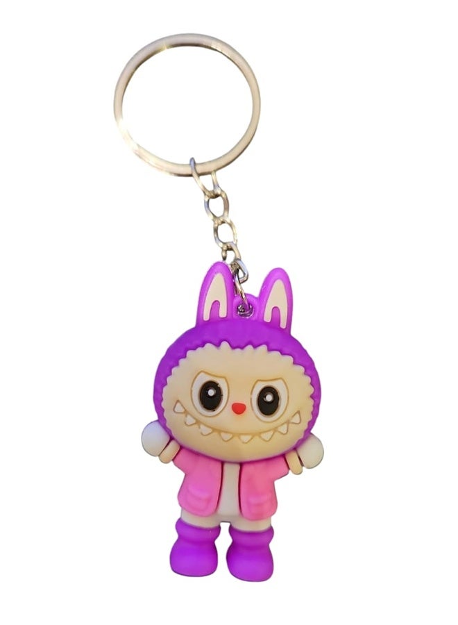 Labubu Plastic Keychain  - Image 1
