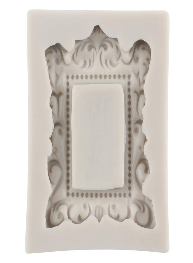 YANQINMS Photo Frame Fondant Molds Picture Frames Silicone Mold Vintage Frame Molds For Cake Decorating Cupcake Topper Chocolate Gum Paste Candy Polymer Clay - Image 5