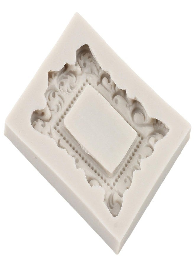 YANQINMS Photo Frame Fondant Molds Picture Frames Silicone Mold Vintage Frame Molds For Cake Decorating Cupcake Topper Chocolate Gum Paste Candy Polymer Clay - Image 4