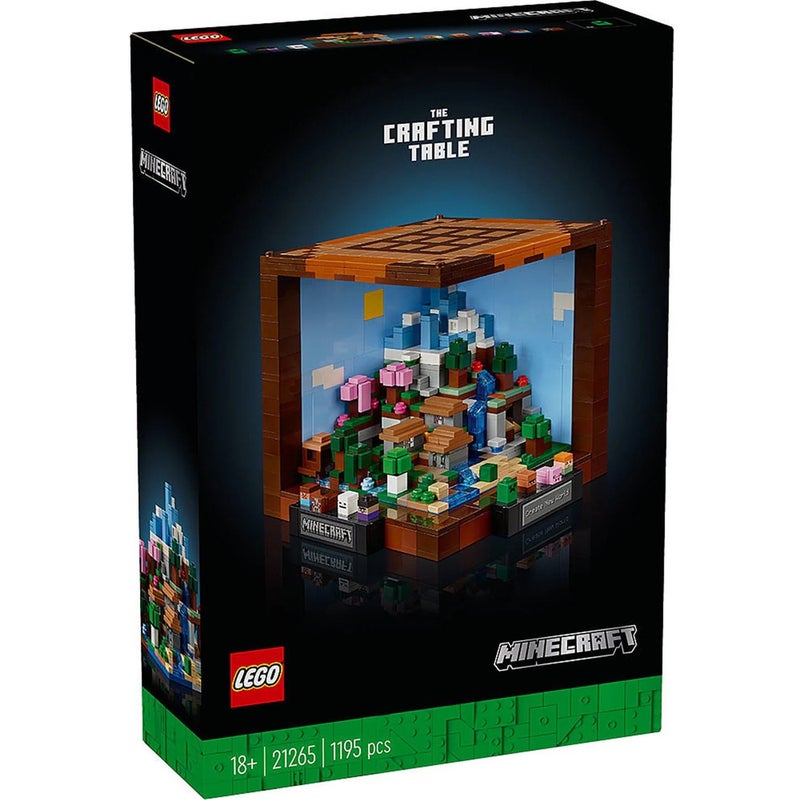 LEGO - Minecraft The Crafting Table 1179 Pieces - 21265 - Image 1