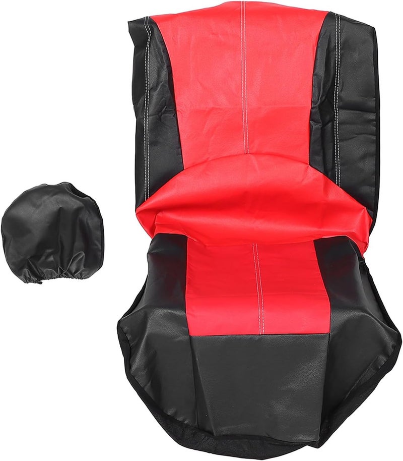 Car Seat Cover Set Front and Rear Breathable Waterproof Anti-Slip Protector for SUV Vehicles with Headrest Cover, Sturdy Automotive Interior Accessory - Image 1