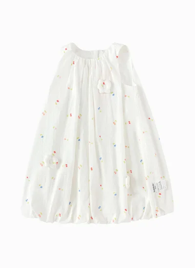 Balabala Floral Accent Dress